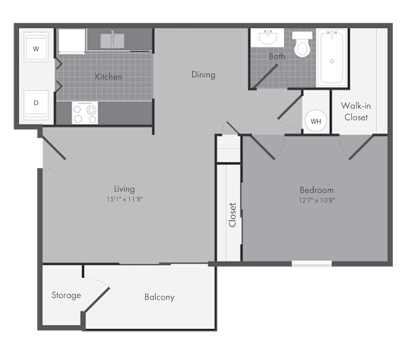 Floor Plan  .The Washington