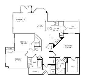 C1 First Floor at Sovereign at Overland Park, Kansas