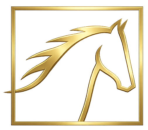 A logo with a horse and the text "Riverhorse Ranch Apartment Community" is displayed.