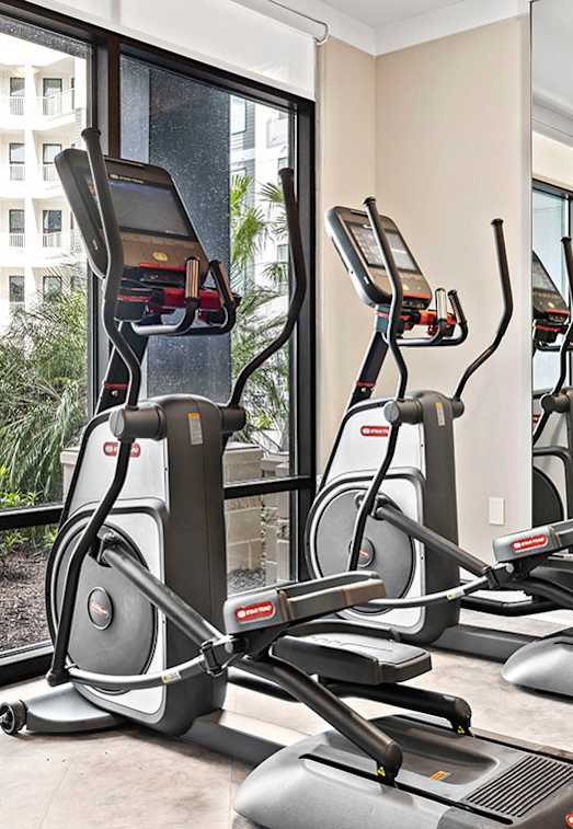 Spacious Fitness Center at The Station at San Marco, Jacksonville
