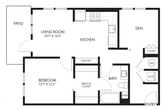 LVB Apartments 2D Floor Plan Unit A4