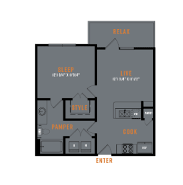 Lenox SoCo 2D Floor Plans - A1