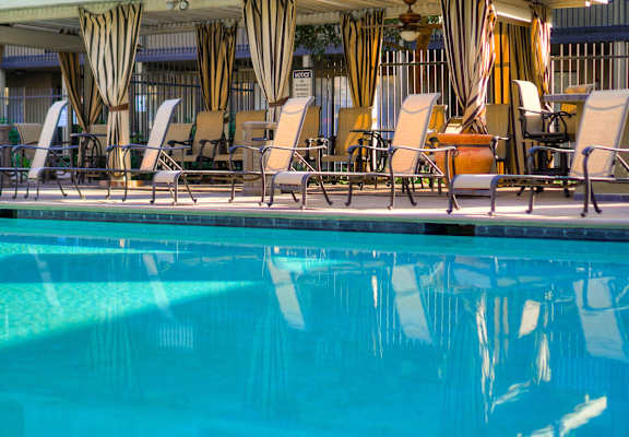 Crystal Clear Swimming Pool at Highlander Park Apts, Riverside
