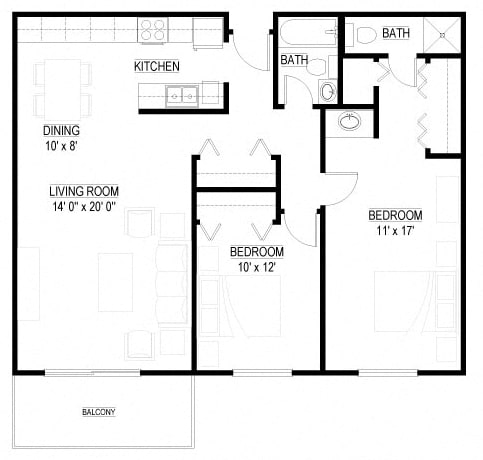 1, 2 & 3 Bedroom Apartments in St. Paul, MN | Terra Pointe