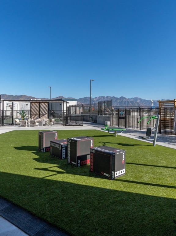 Rooftop Gym at SevenO2 Main Apartments, Salt Lake City, UT, 84101