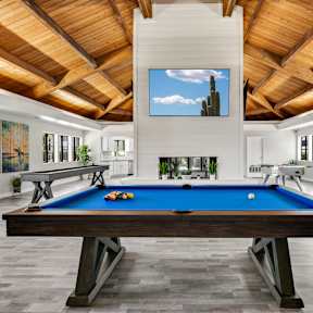 Billiards Table at Solara, Arizona