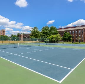Tennis court  | Bigelow Commons