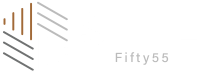 SITE Fifty55 Apartments Reverse Color Scheme Logo