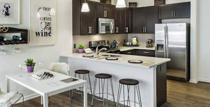 Kitchen at 221 Bergen, Harrison, NJ