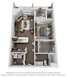 A1 floor plan
