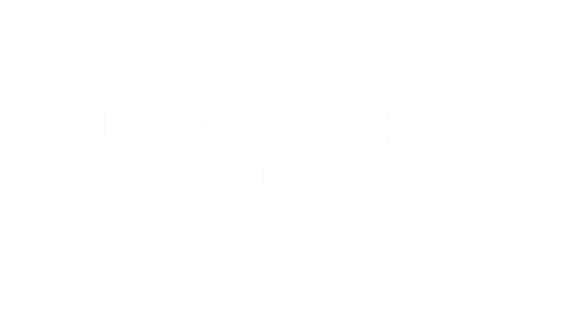 A black and white image of a logo for Century Trails Apartments.