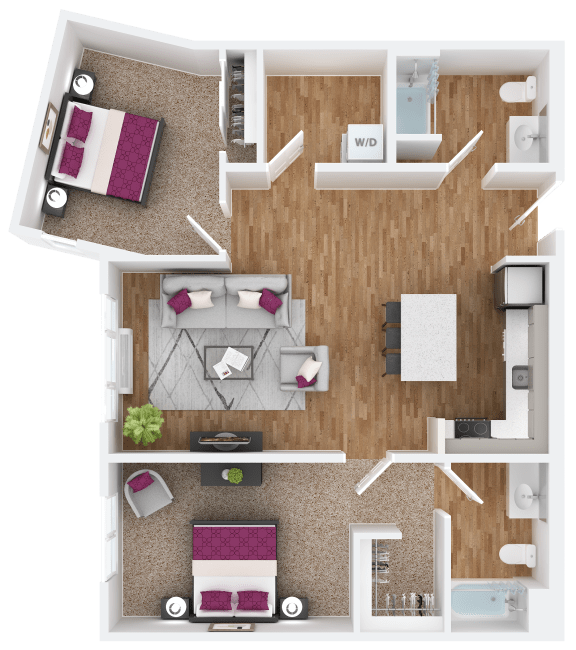BrandNew Studio, 1, 2 & 3Bed Apartments in Hillsboro, OR Hana Apartments