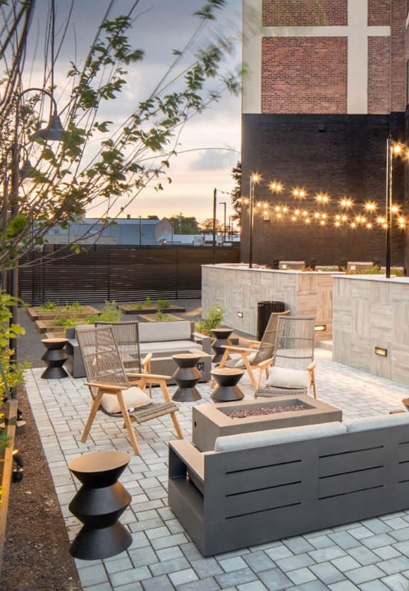 Patio at The Irvine at The Irvine, Philadelphia, PA