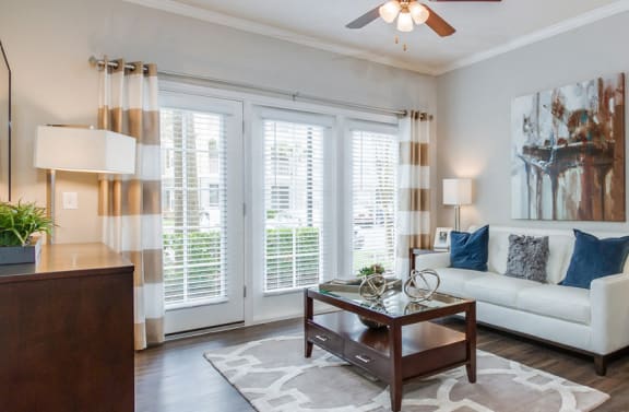 Bay Doors at The Preserve at Tampa Palms Apartments in Tampa, FL