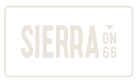 a street sign on 656 with the sierra logo on it