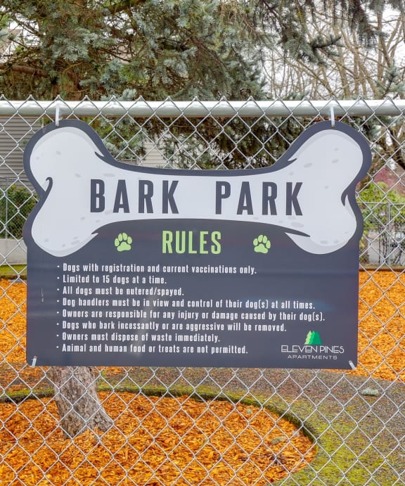 Eleven Pines Bark Park