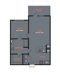 Lenox SoCo 2D Floor Plans - A7 HC