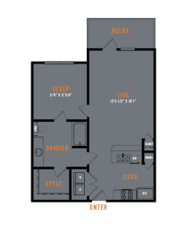 Lenox SoCo 2D Floor Plans - A7 HC