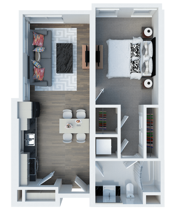 A13 Floor Plan l Coliseum Connection Apartments in Oakland, CA