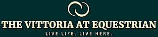 The Vittoria at Equestrian logo with the tagline