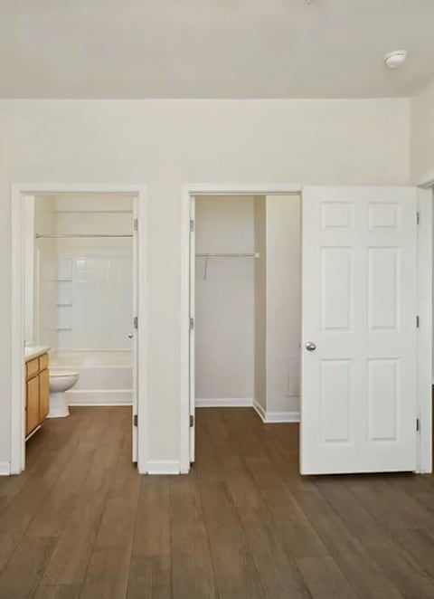 Closets In Bedroom at Magnolia Pointe, Durham