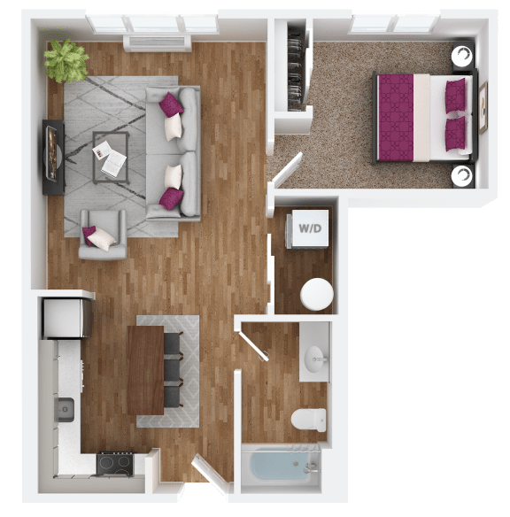 BrandNew Studio, 1, 2 & 3Bed Apartments in Hillsboro, OR Hana Apartments