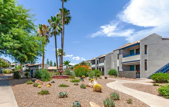 Courtyard View at Agave Apartments, Arizona, 85704