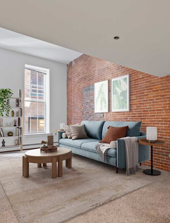 Clubroom at Parkside Apartments, St. Paul, Minnesota