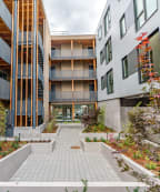The Lenox Exterior Courtyard