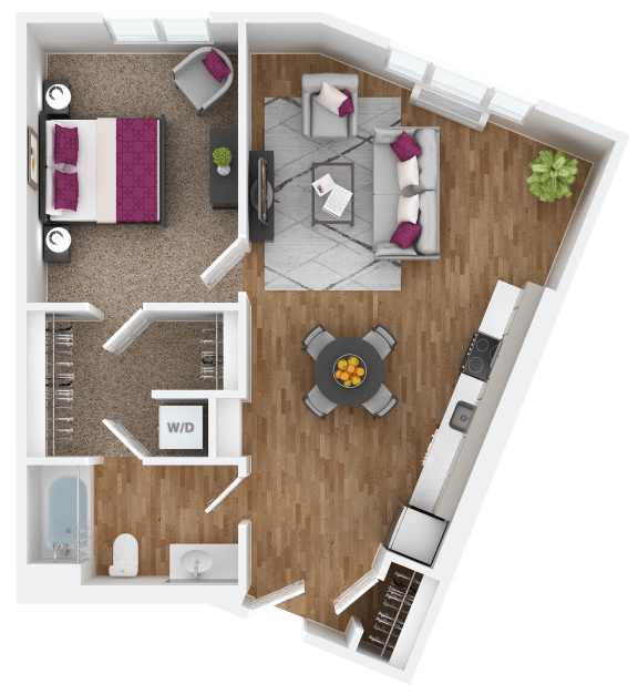 BrandNew Studio, 1, 2 & 3Bed Apartments in Hillsboro, OR Hana Apartments