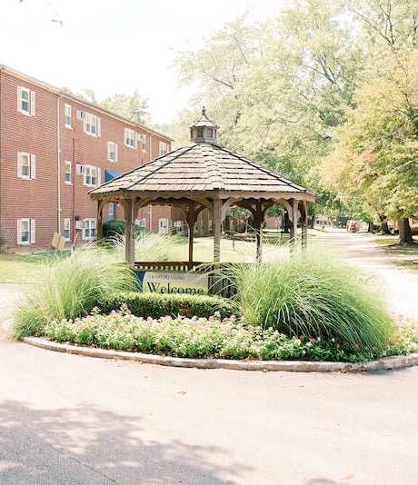 Courtyard Pavilion at Grant Meadows Apartments, Philadelphia Pennsylvania