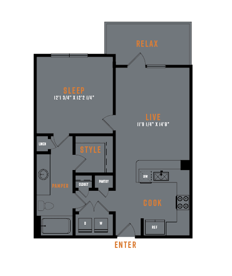 Lenox SoCo 2D Floor Plans - A6