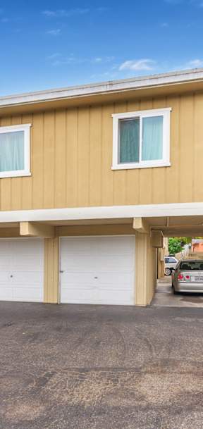 Garage parking at Arrellaga