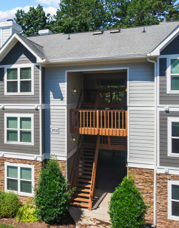 the estates at tanglewood|furnished balconies at Trails at Short Pump Apartments, Richmond, VA, 23233