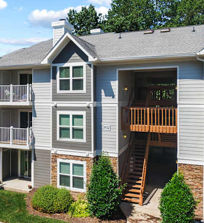 Exterior View at Trails at Short Pump Apartments, Richmond, VA, 23233
