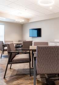 Dining Area at All Saints Apartments, DENVER, 80219