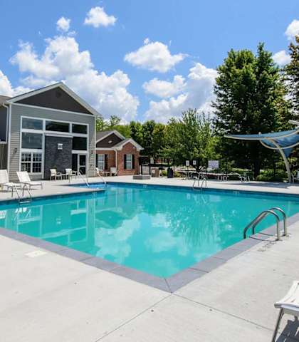 Pool With Sundecks at The Bluffs at Cherry Hills, Omaha, 68122