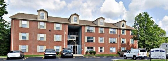 the building where the apartment is located