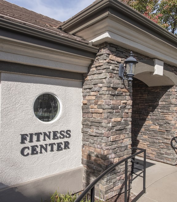 Stoneridge apartments fitness center entrance 
