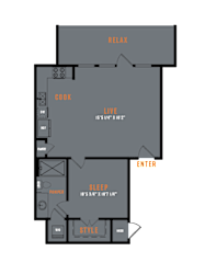 Lenox SoCo 2D Floor Plans - A3