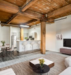 renovated living space