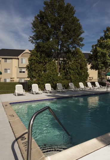 Pool View at Adams Creek, Auburn Hills, Michigan
