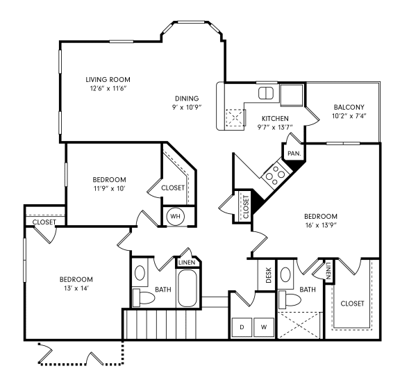 C1 Second Floor at Sovereign at Overland Park, Overland Park
