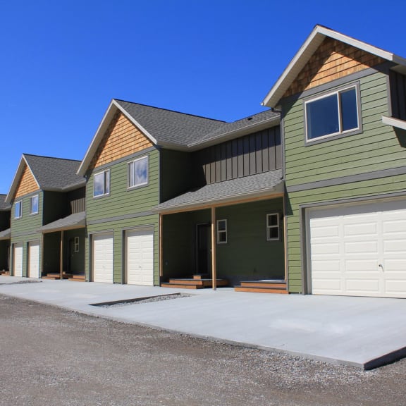apartments exterior at Copper Pines, Bozeman