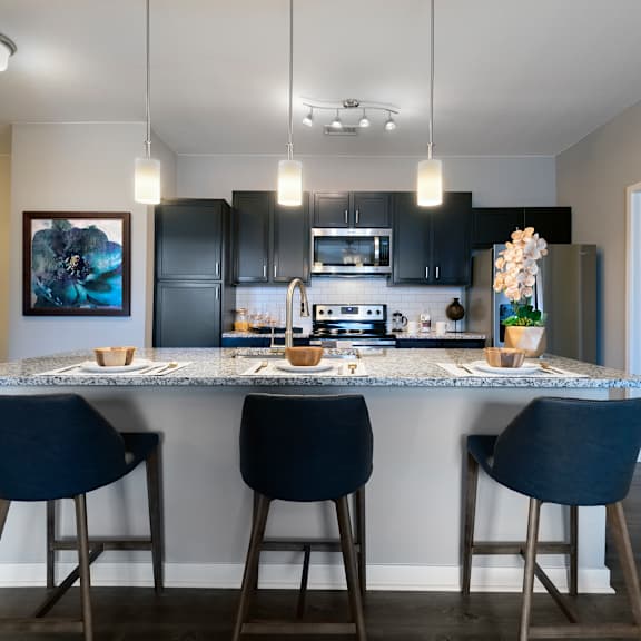 Kitchen at Watermark at Harvest Junction, Colorado