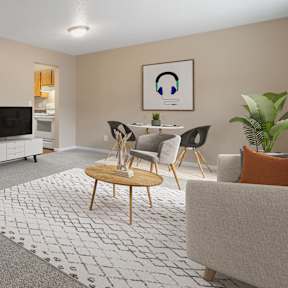 a small laundry room with a washer and dryer