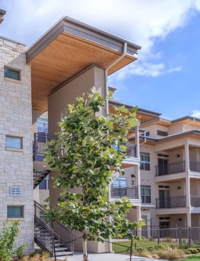 Exterior View at The Santal in Austin TX 78735