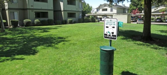 Dog Pet station Tracy CA Apts for rent at Tracy Park Apts