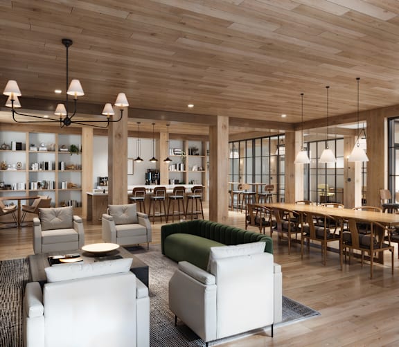 Large Community Clubhouse at The Villages at Saugatuck, Westport, CT, Connecticut