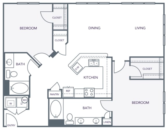 AVANT on Market Center - B6 - 2 bedroom and 2 bath